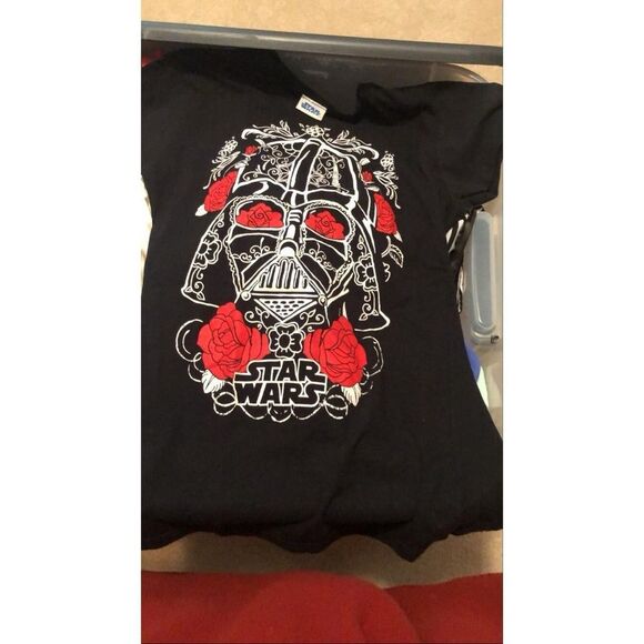 Star Wars Tee Shirt | Darth Vader Day of the Dead Short Sleeves - Picture 5 of 6